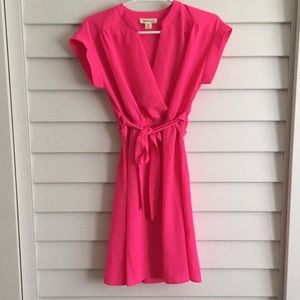 NWOT hot pink dress